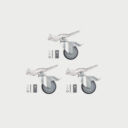 Avenger Set Of 3 Braked Wheels