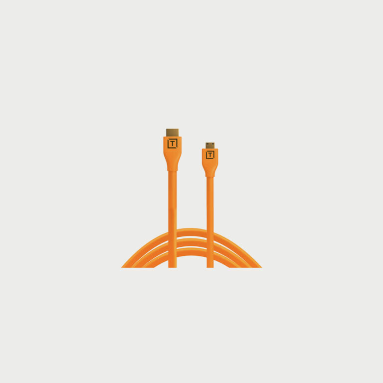 Tether Tools Tetherpro Hdmi Mini To Hdmi 2 0 4 6m Orange