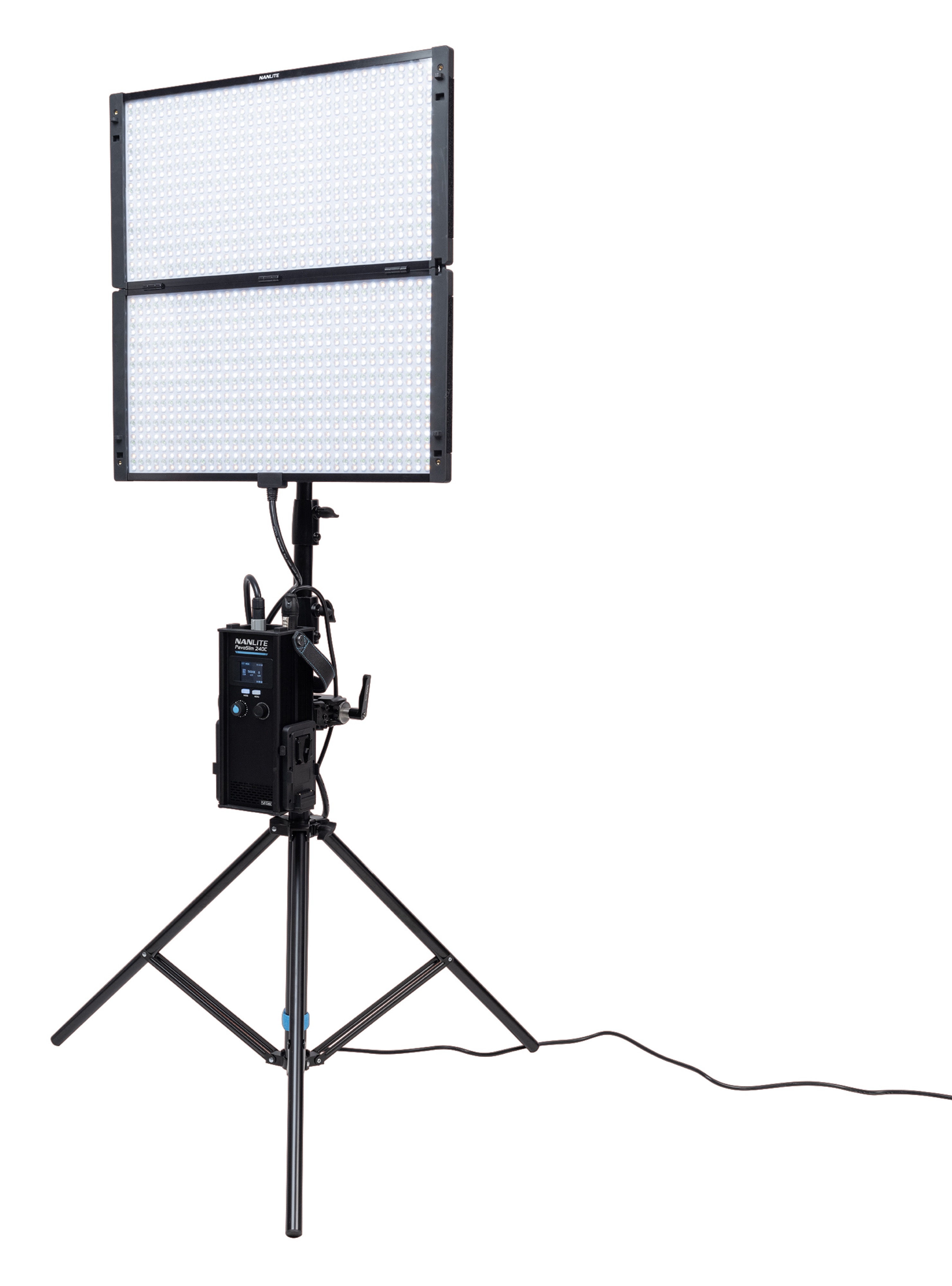 Nanlite Pavoslim 240b Bi Color Led Panel Light