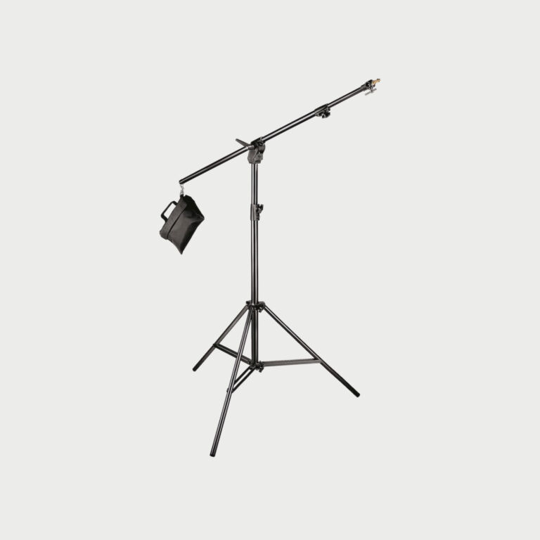 Manfrotto Combi Boom Stand With Sandbag Aluminium Black