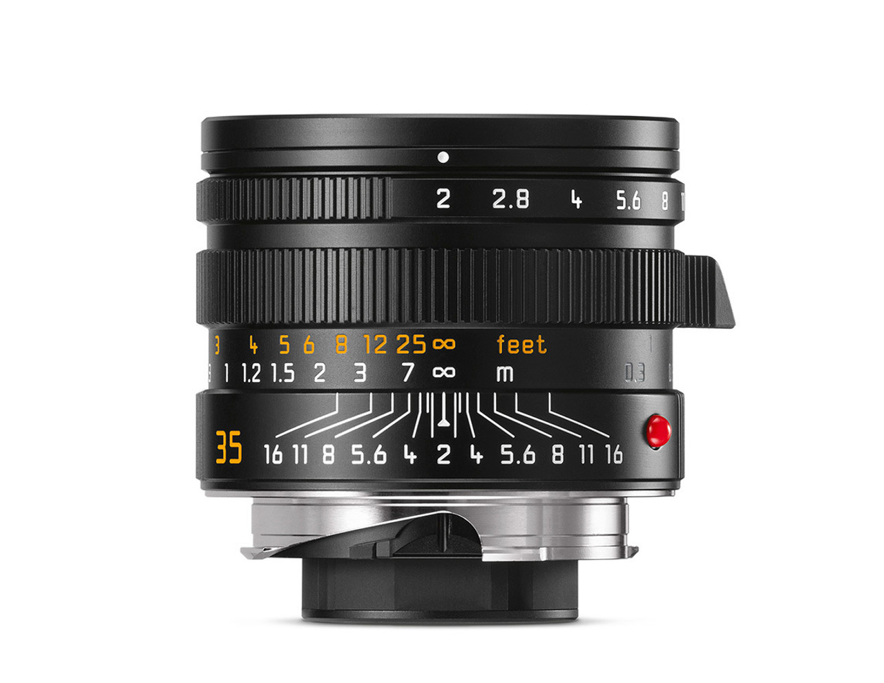 Leica Apo Summicron M 35mm F 2 Asph Black Lens