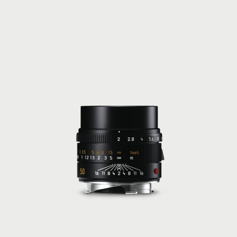 Leica Apo Summicron M 50mm F 2 Asph Black Lens