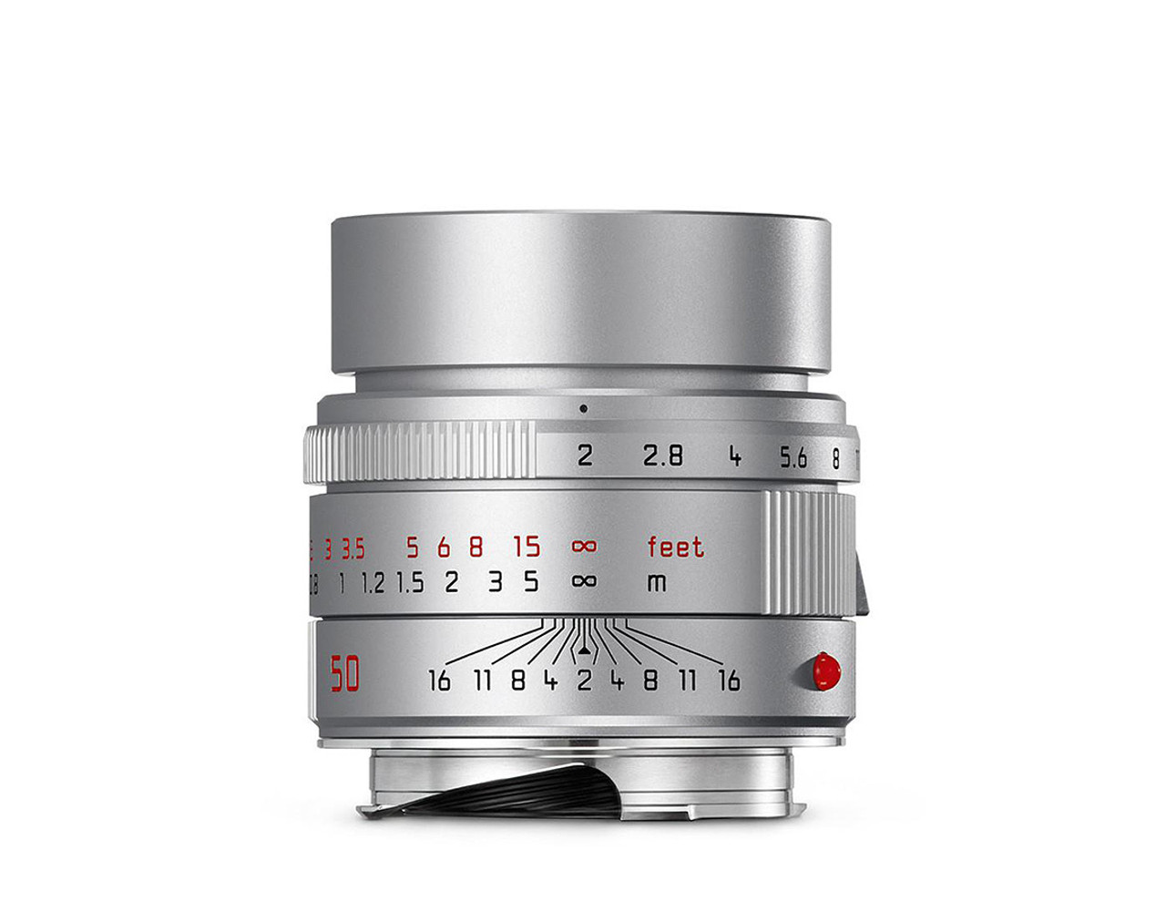 Leica Apo Summicron M 50mm F 2 Asph Silver Lens