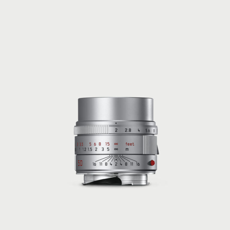Leica Apo Summicron M 50mm F 2 Asph Silver Lens