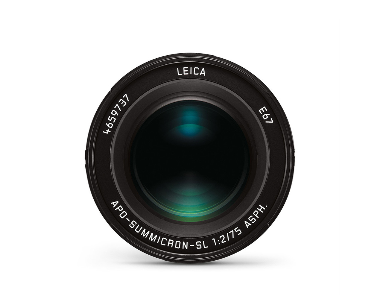 Leica Apo Summicron Sl 75mm F 2 Asph Black Lens