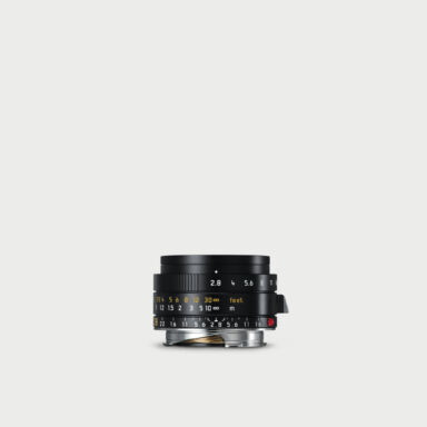 Leica Elmarit M 28mm F 2 8 Asph Black Lens