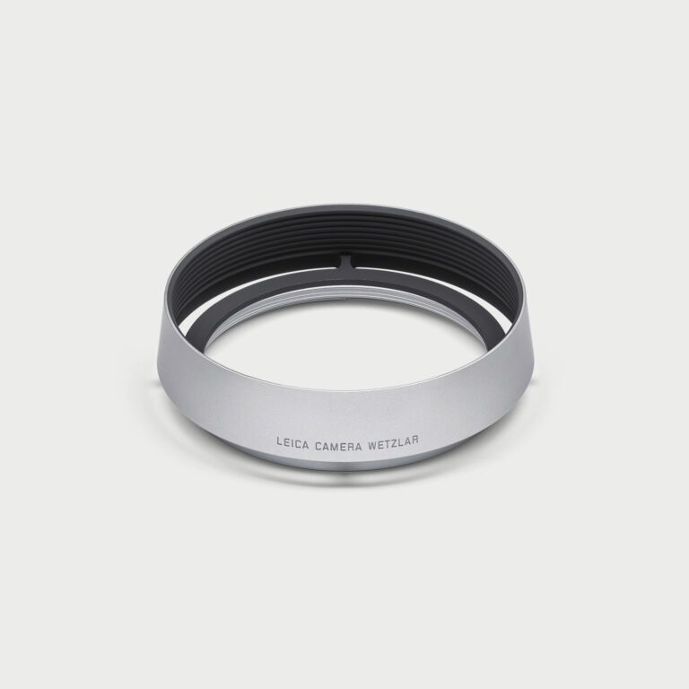 Leica Lens Hood Q3 Round Silver
