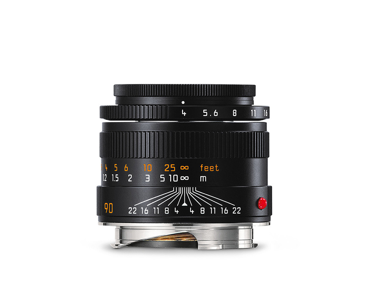 Leica Macro Elmar M 90mm F 4 Black Lens