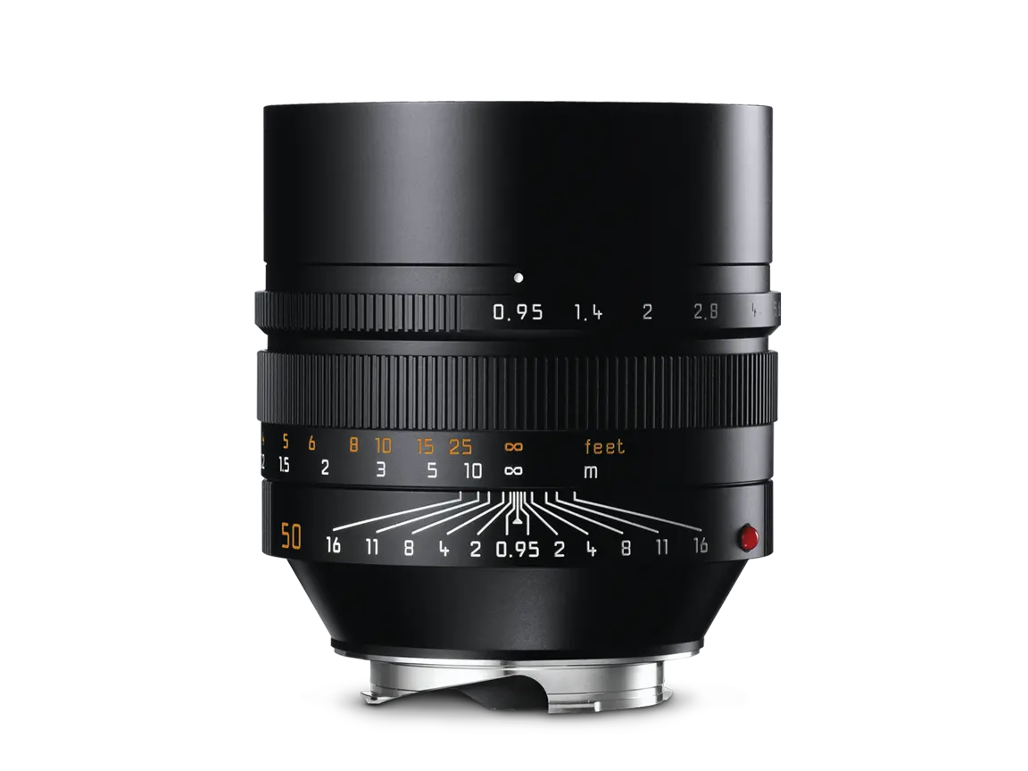 Leica Noctilux M 50mm F 0 95 Asph Black Lens