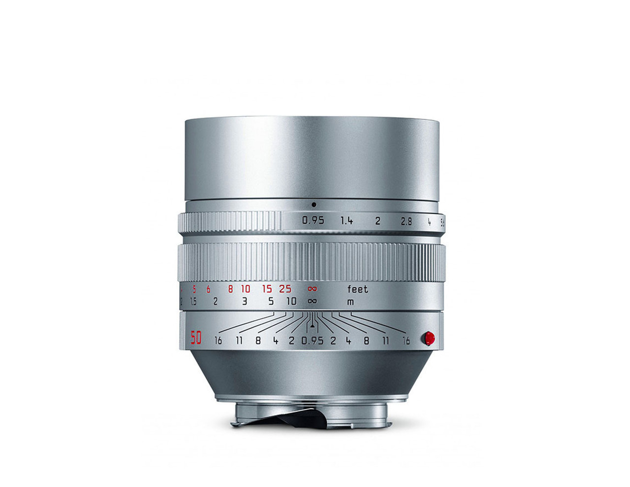 Leica Noctilux M 50mm F 0 95 Asph Silver Lens