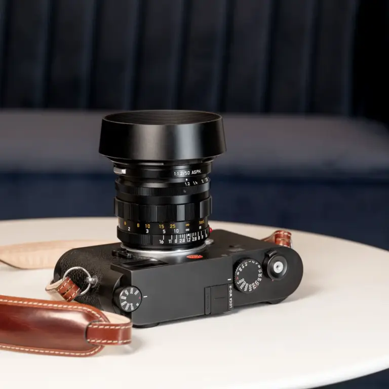Leica Noctilux M 50mm F 1 2 Asph Black Lens