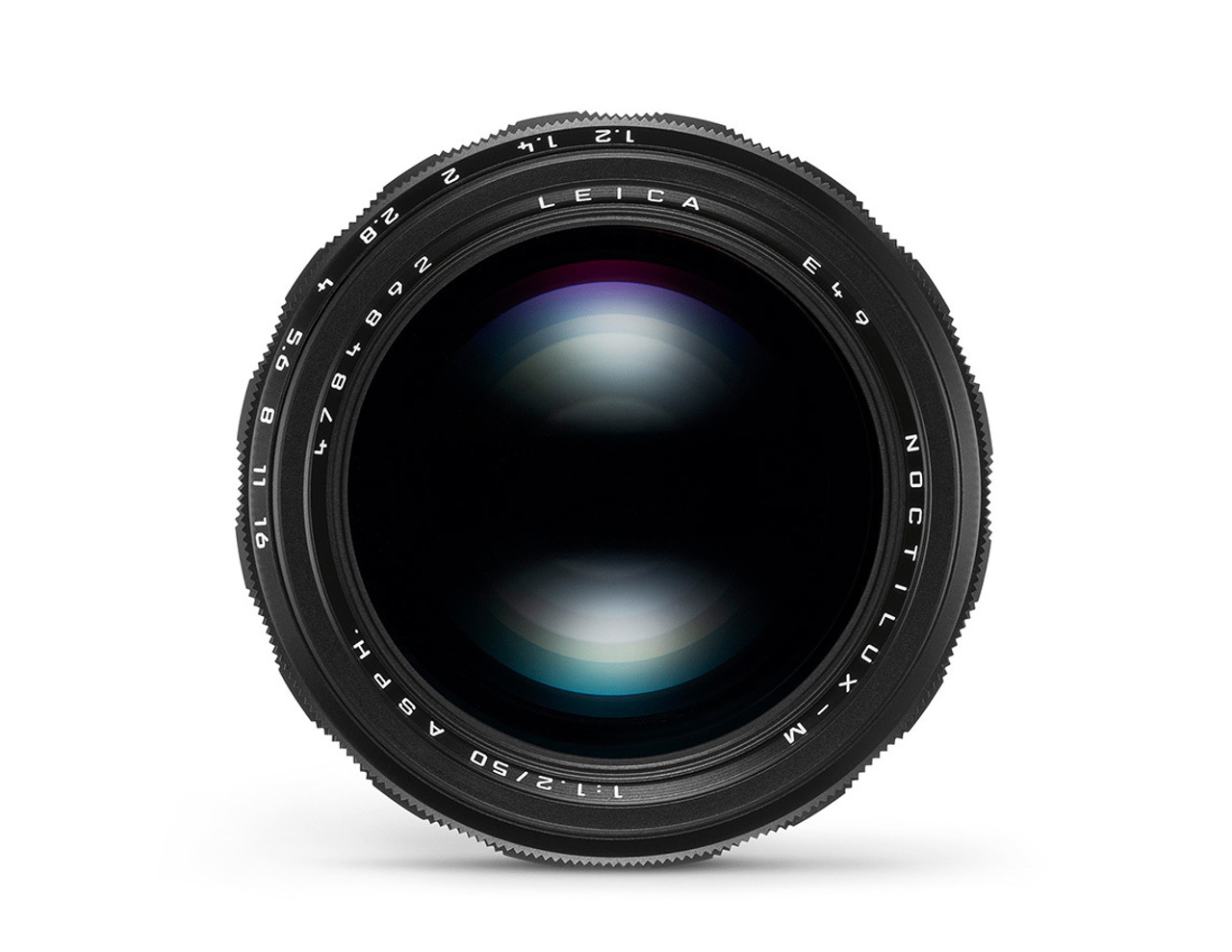 Leica Noctilux M 50mm F 1 2 Asph Black Lens