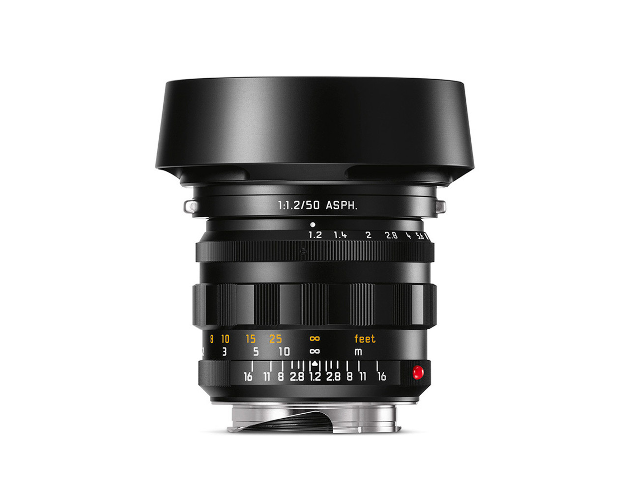 Leica Noctilux M 50mm F 1 2 Asph Black Lens