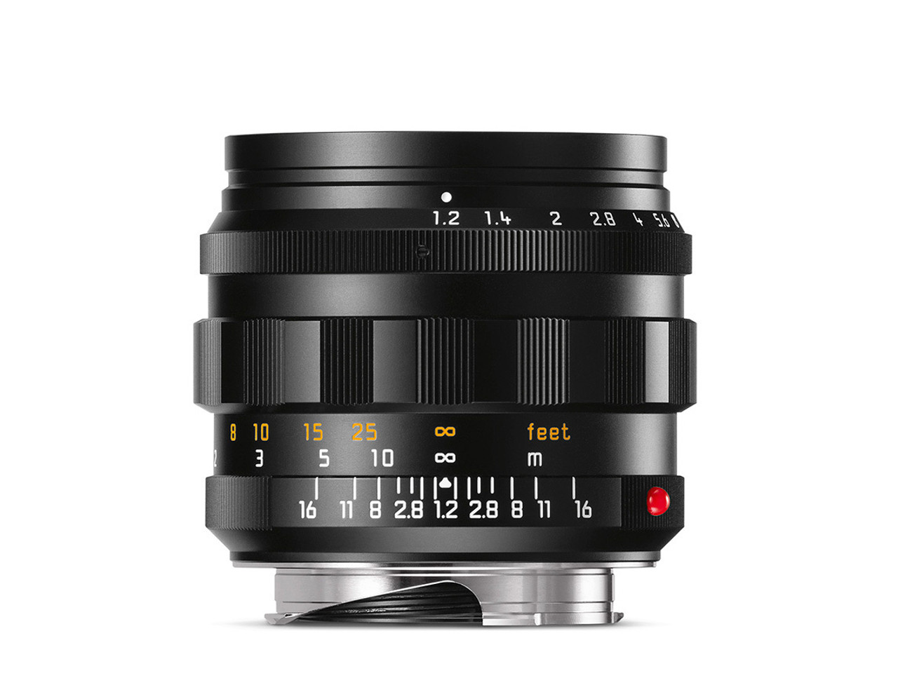 Leica Noctilux M 50mm F 1 2 Asph Black Lens