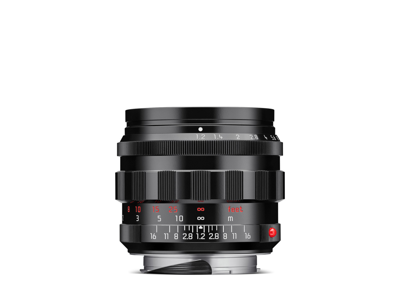 Leica Noctilux M 50mm F 1 2 Asph Glossy Black Finish Lens