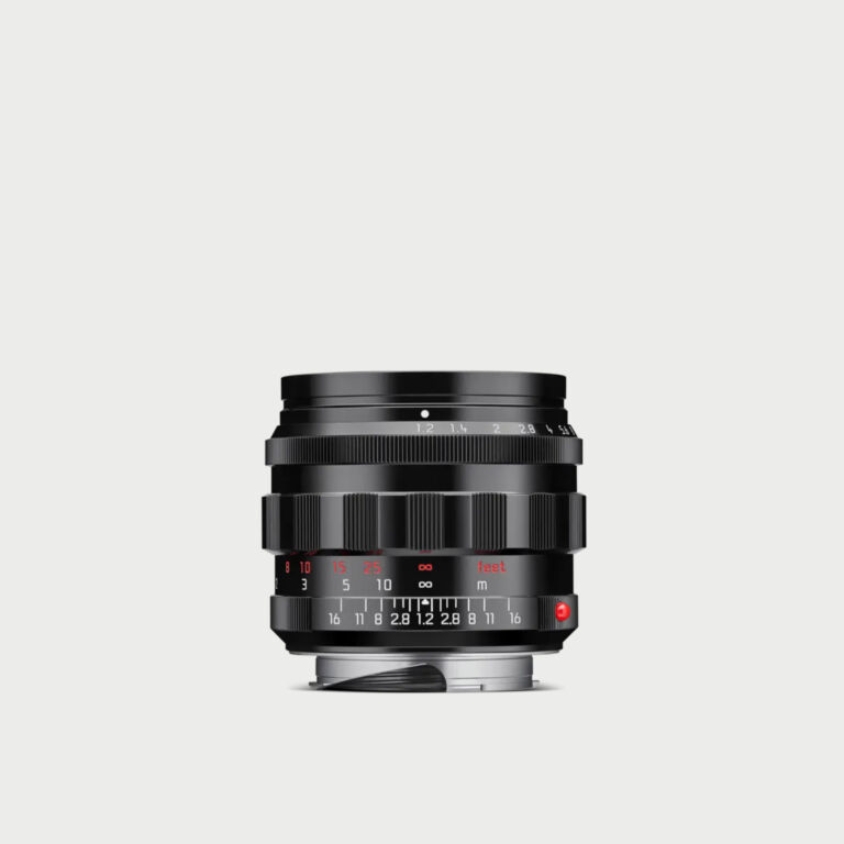Leica Noctilux M 50mm F 1 2 Asph Glossy Black Finish Lens