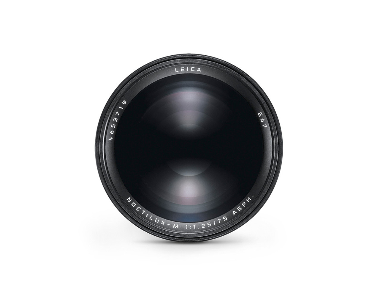 Leica Noctilux M 75mm F 1 25 Asph Black Lens