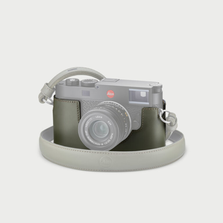 Leica Protector Case M11 Olive Green Leather