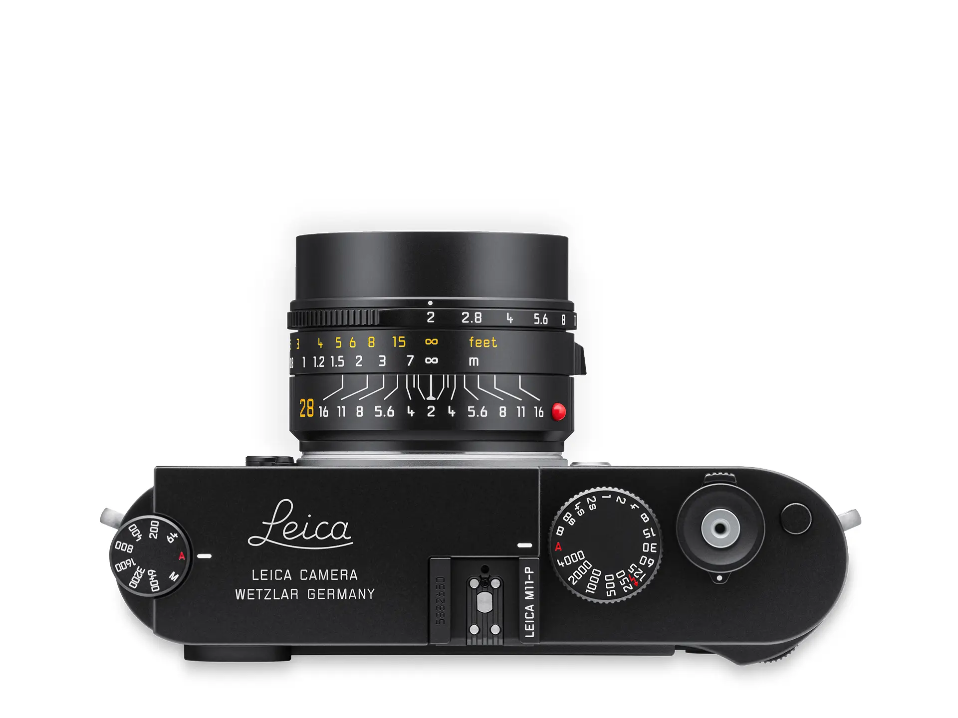 Leica Summicron M 28mm F 2 Asph Black Lens