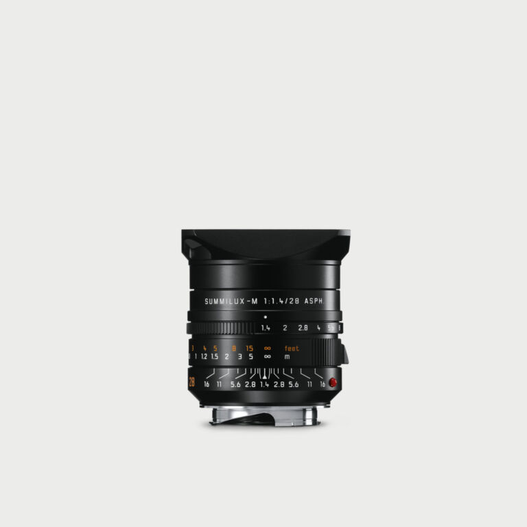 Leica Summilux M 28mm F 1 4 Asph Black Lens