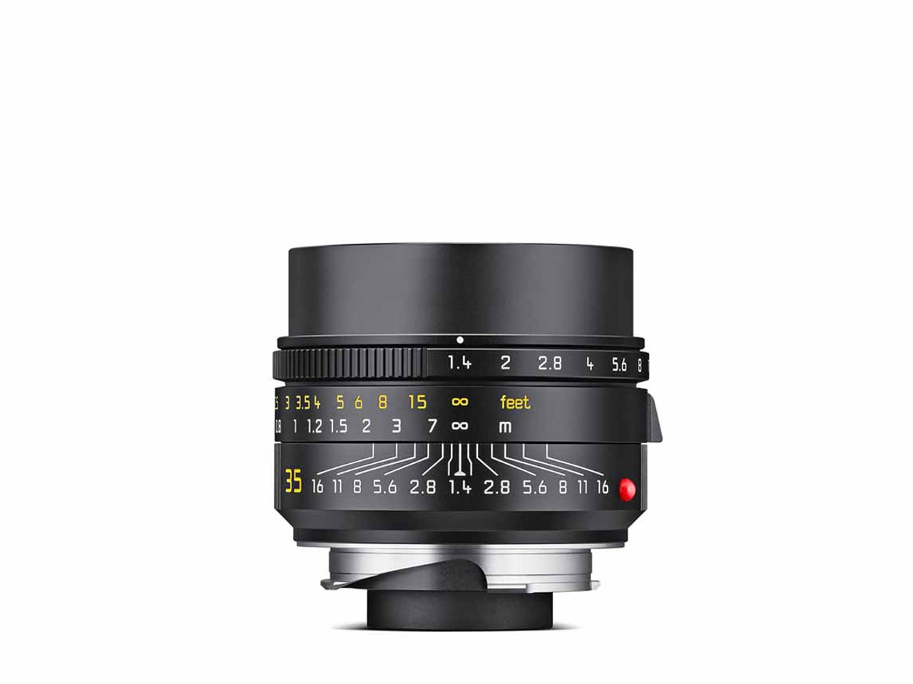 Leica Summilux M 35mm F 1 4 Asph Black Lens