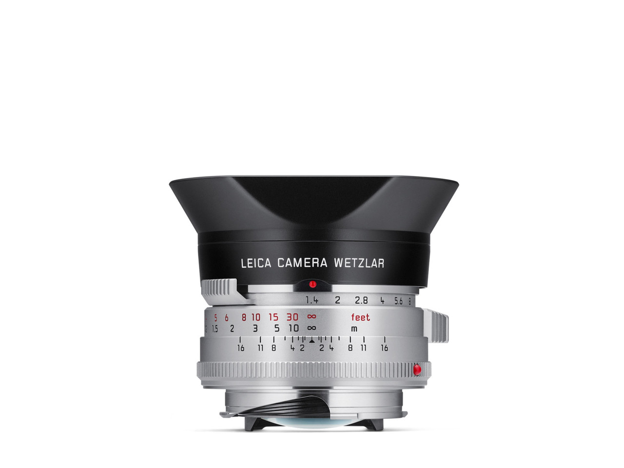 Leica Summilux M 35mm F 1 4 Silver Lens