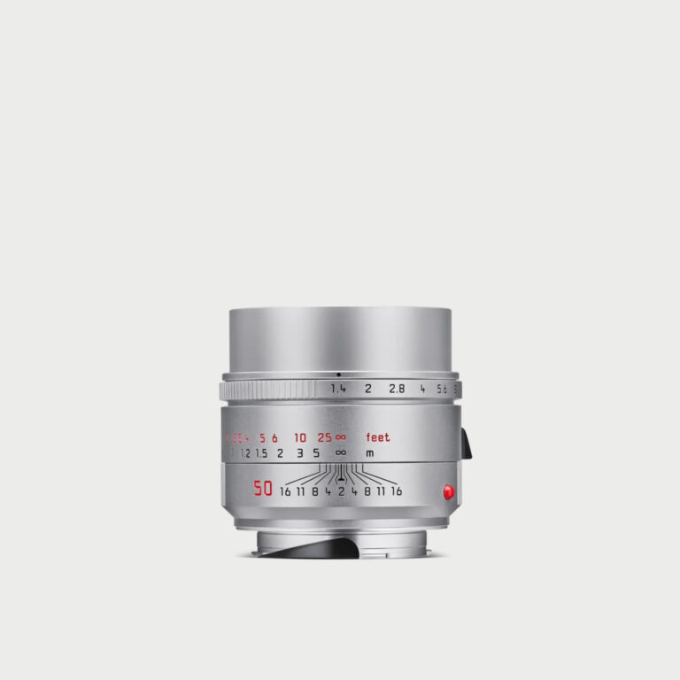 Leica Summilux M 50mm F 1 4 Asph Silver Lens