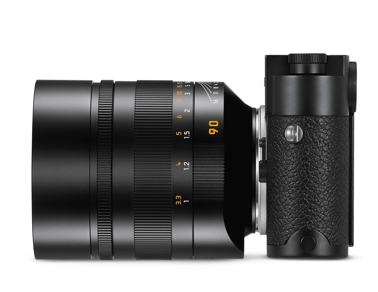 Leica Summilux M 90mm F 1 5 Asph Black Lens