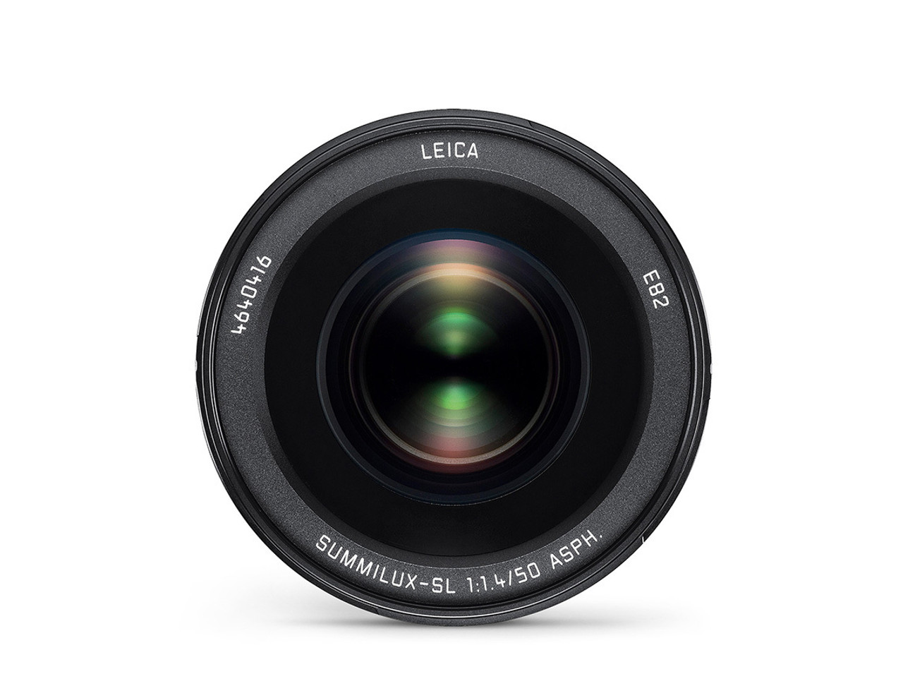 Leica Summilux Sl 50mm F 1 4 Asph Black Lens