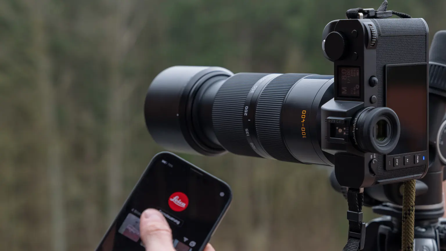 Leica Vario Elmar Sl 100 400mm F 5 6 3 Black Lens