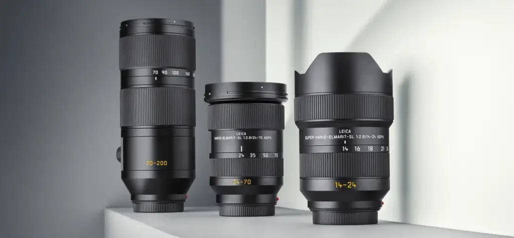 Leica Vario Elmarit Sl 70 200mm F 2 8 Asph Black Lens