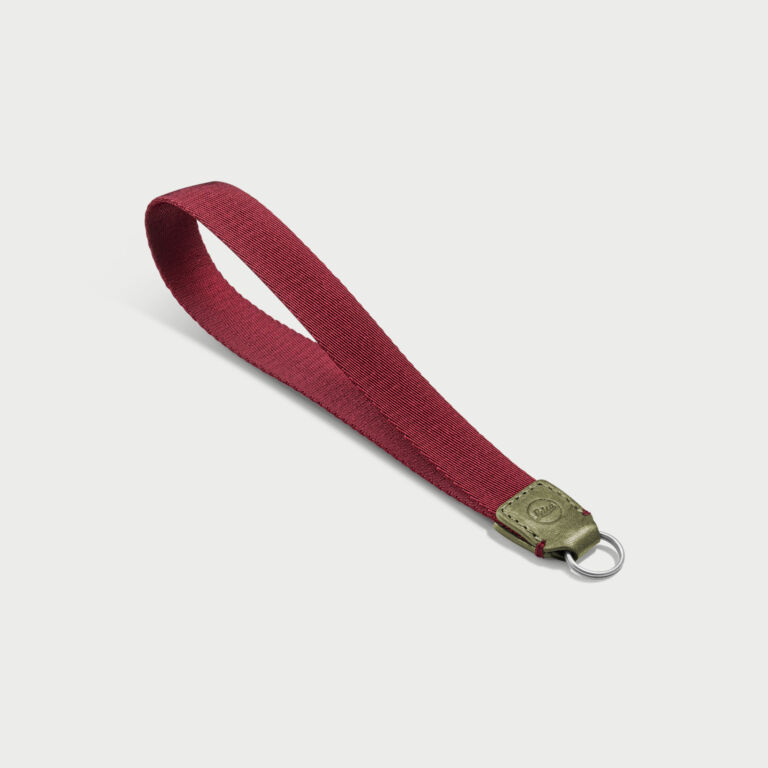 Leica Wrist Strap Olive Burgundy