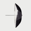 http://Paraplu%20Shallow%20Wit/Translucent%2085cm
