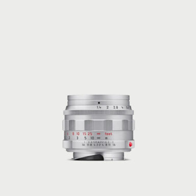 Leica Summilux M 50mm F 1 4 Silver Lens