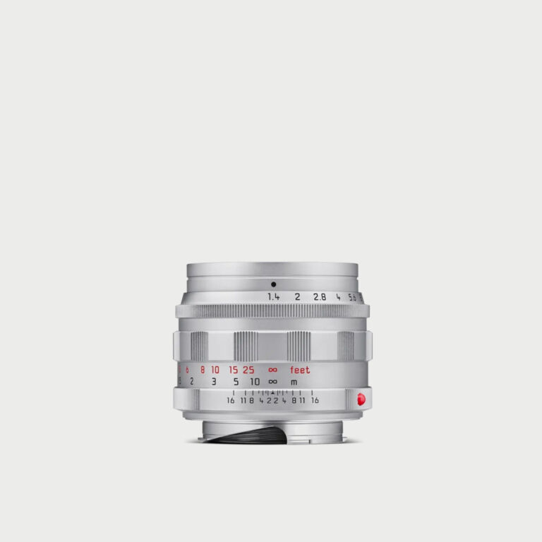 Leica Summilux M 50mm F 1 4 Silver Lens