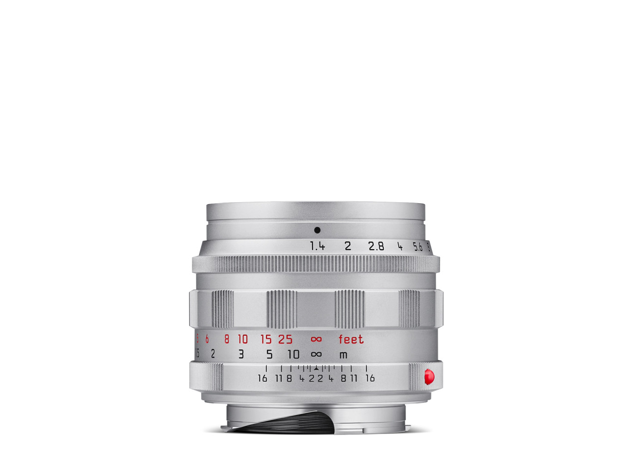 Leica Summilux M 50mm F 1 4 Silver Lens