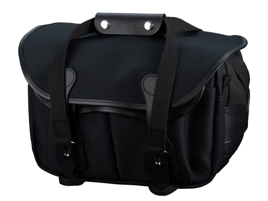 Billingham 225 Mkii Camera Bag Black Fibrenyte Black Leather