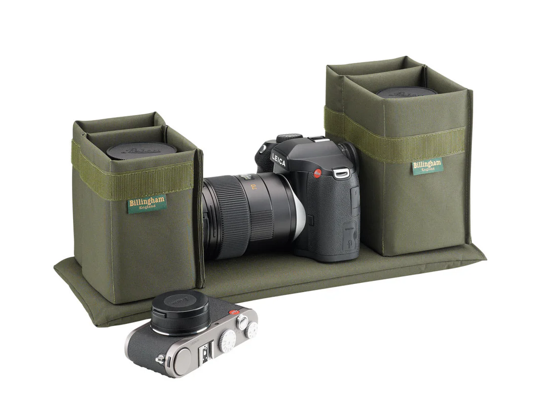 Billingham 445 Mkii Camera Bag Black Fibrenyte Black Leather