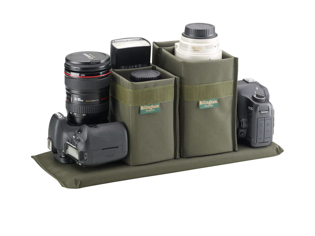 Billingham 445 Mkii Camera Bag Black Fibrenyte Black Leather