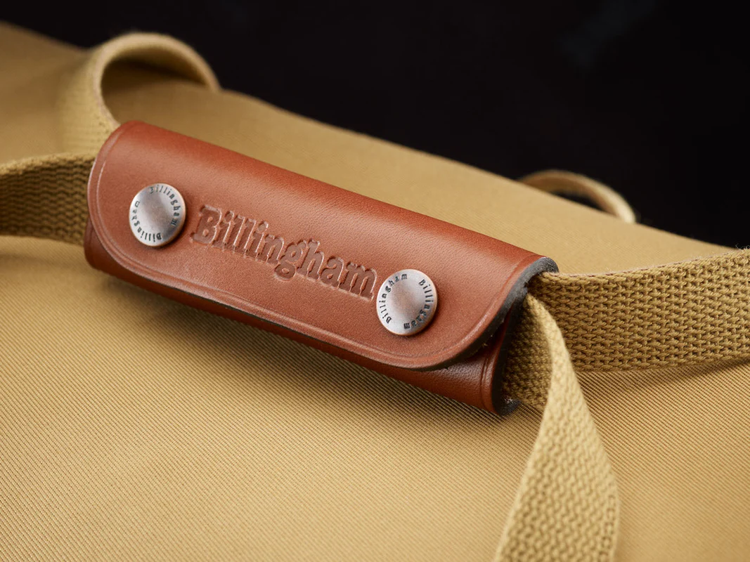 Billingham 555 Mkii Camera Bag Green Fibrenyte Brown Leather