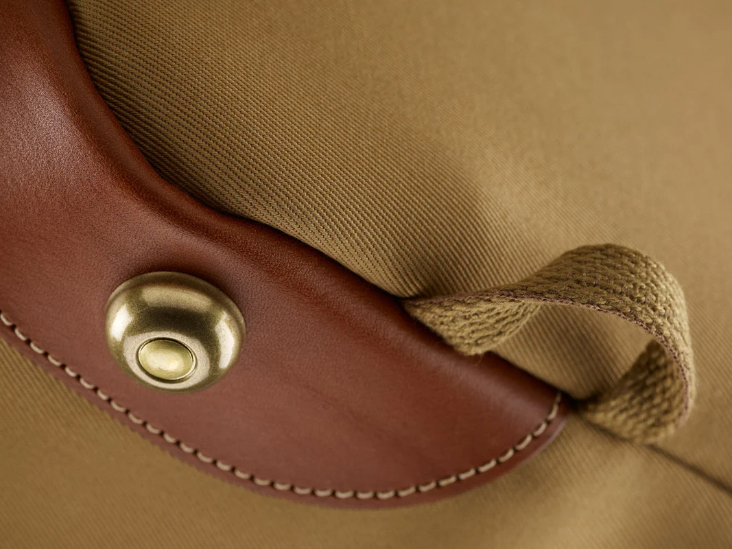 Billingham 555 Mkii Camera Bag Green Fibrenyte Brown Leather