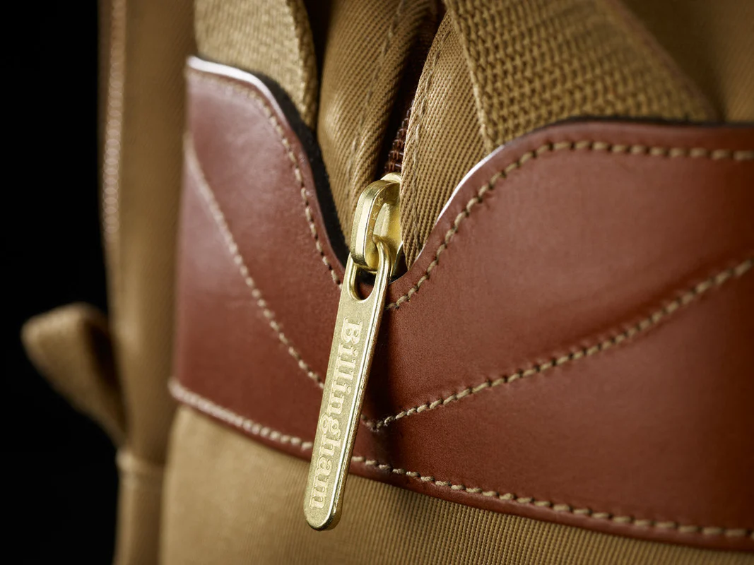 Billingham 555 Mkii Camera Bag Green Fibrenyte Brown Leather