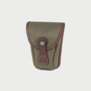 Billingham Avea 7 End Pockets Green Fibrenyte Brown Leather