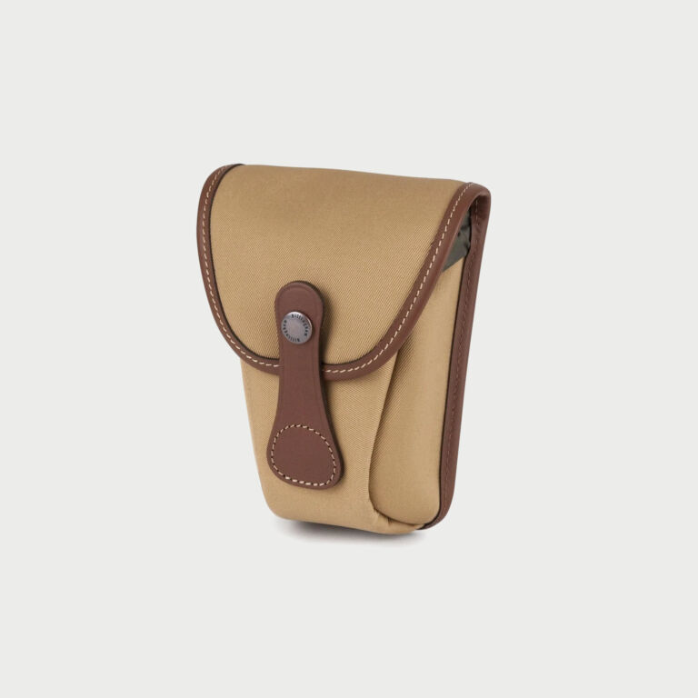 Billingham Avea 7 End Pockets Khaki Canvas Tan Leather