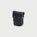 Billingham Delta Pocket Black Canvas Black Leather