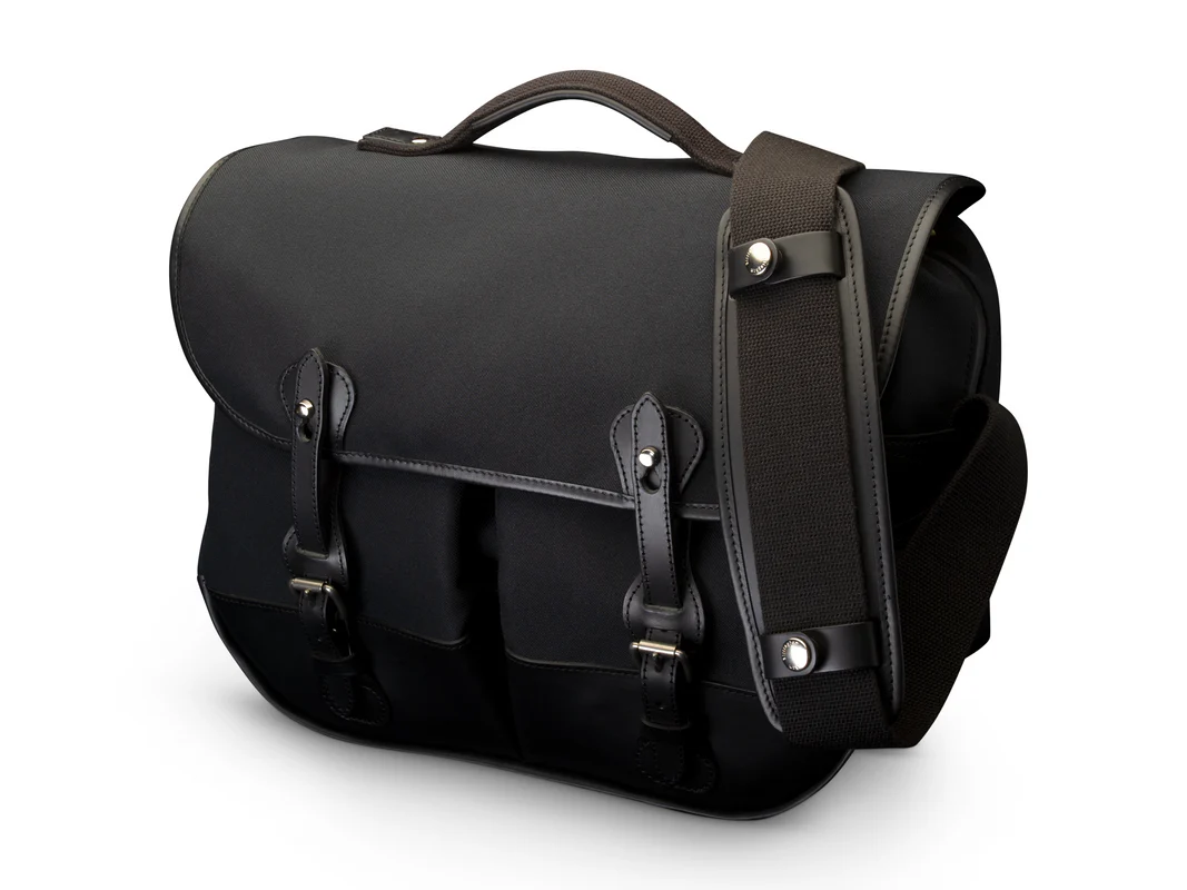 Billingham Eventer Mkii Camera Bag Black Fibrenyte Black Leather