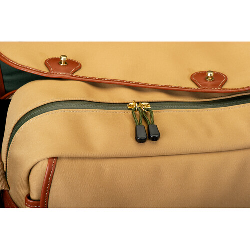 Billingham Eventer Mkii Camera Bag Khaki Fibrenyte Brown Leather