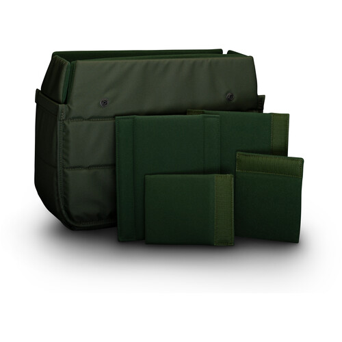 Billingham Eventer Mkii Camera Bag Khaki Fibrenyte Brown Leather