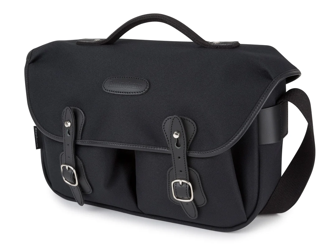Billingham Hadley Pro Camera Bag Black Fibrenyte Black Leather