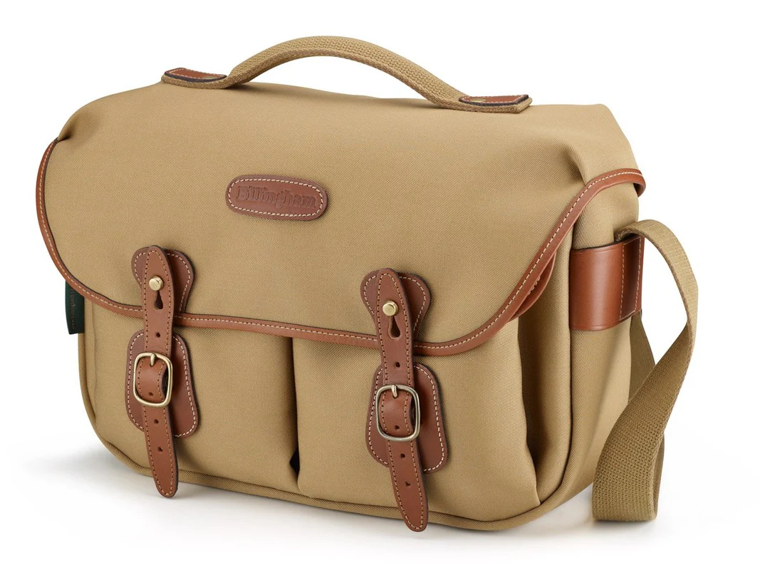 Billingham Hadley Pro Camera Bag Khaki Canvas Tan Leather